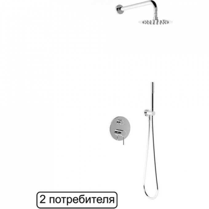 Система для душа EXCELLENT Pi AREX.SET.1245CR