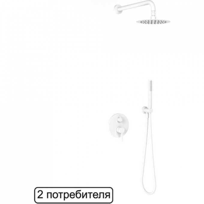 Система для душа EXCELLENT Pi AREX.SET.1245WH